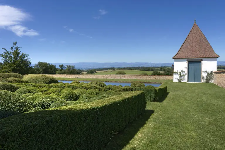 Visite du Clos du Domaine de Saint Marcel de Félines à Saint-Marcel-de-Félines