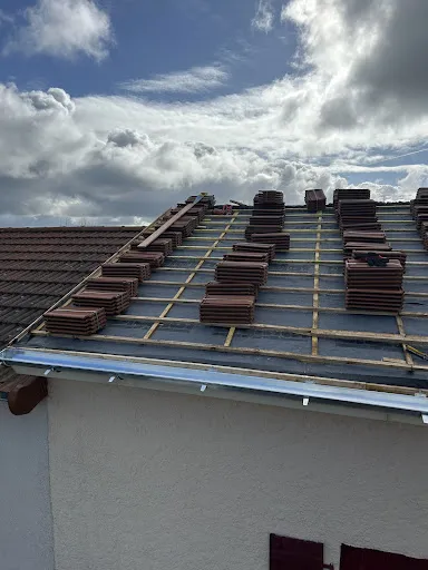 France facade toiture à Mably